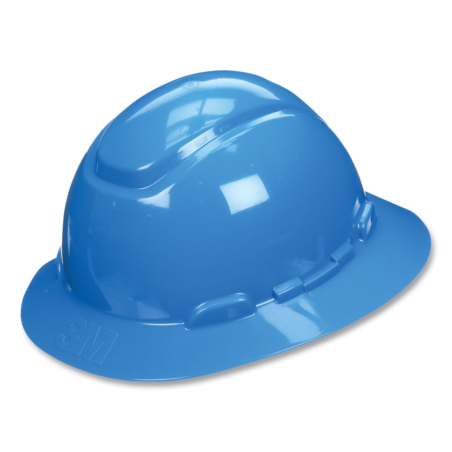 3M™ SecureFit H-Series Hard Hats, H-800 Hat with UV Indicator, 4-Point Pressure Diffusion Ratchet Suspension, Blue