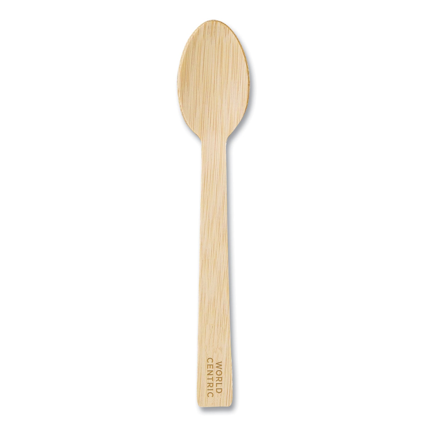 Bamboo Cutlery, Spoon, 6.7", Natural, 2,000/Carton