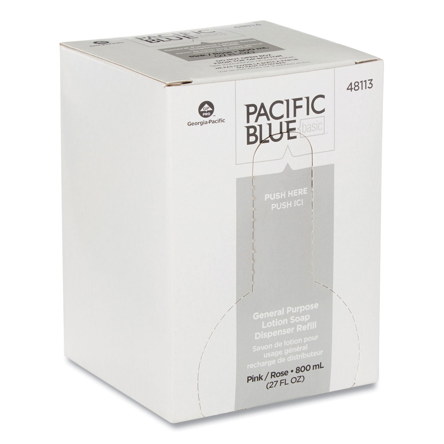 Georgia Pacific® Professional Liquid General Purpose Soap Refill, 800 mL, 12/Carton