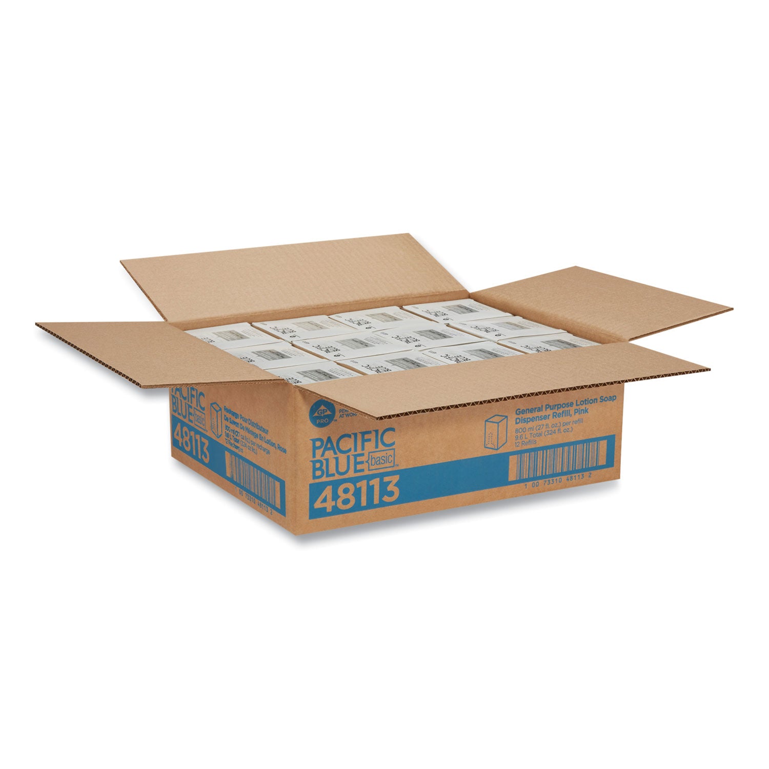 Georgia Pacific® Professional Liquid General Purpose Soap Refill, 800 mL, 12/Carton