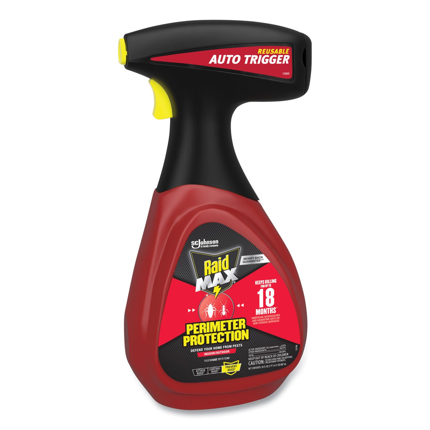 Raid® Max Perimeter Protection, 30 Oz Bottle