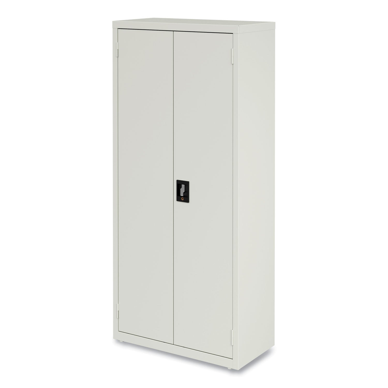 Alera® Economy Assembled Storage Cabinets, 4 Shelves, 30" x 15" x 66", Light Gray