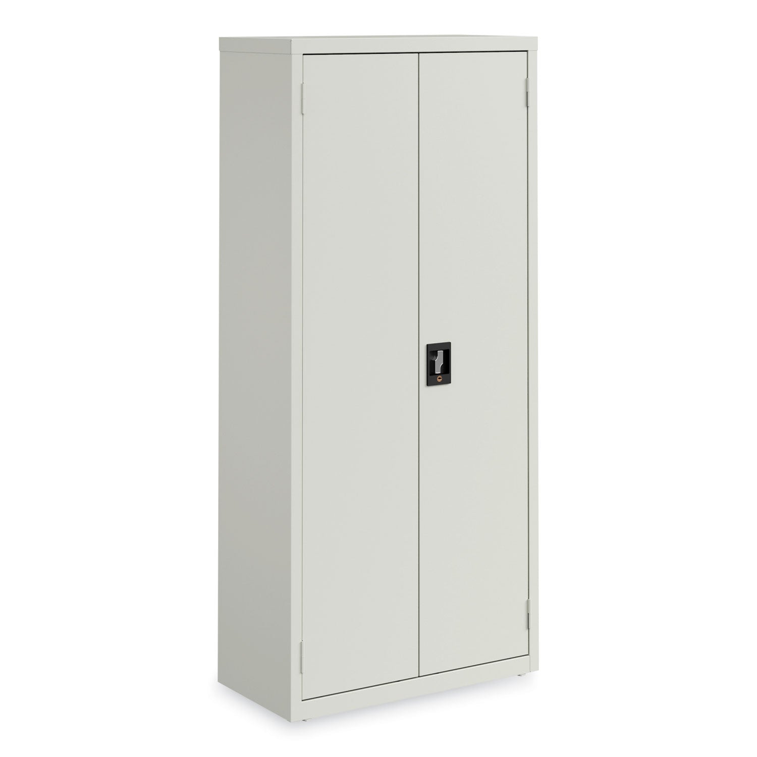 Alera® Economy Assembled Storage Cabinets, 4 Shelves, 30" x 15" x 66", Light Gray