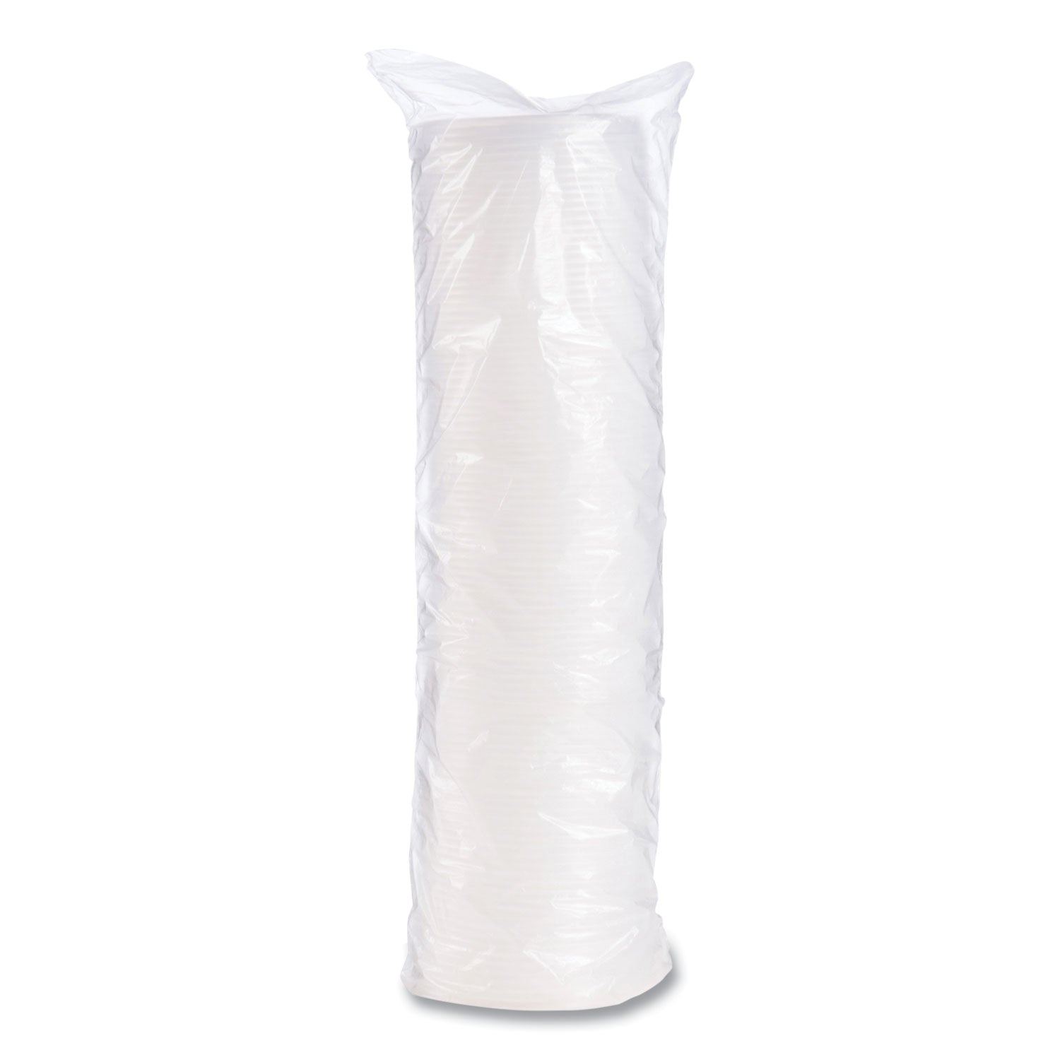 Dart® Plastic Cold Cup Lids, Fits 8 oz to 9 oz Cold Cups, Translucent, 100/Pack, 10 Packs/Carton