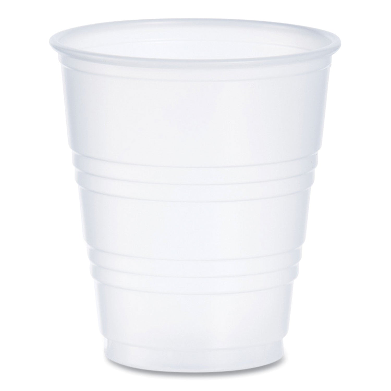 High-Impact Polystyrene Cold Cups, 5 oz, Translucent, 100/Pack