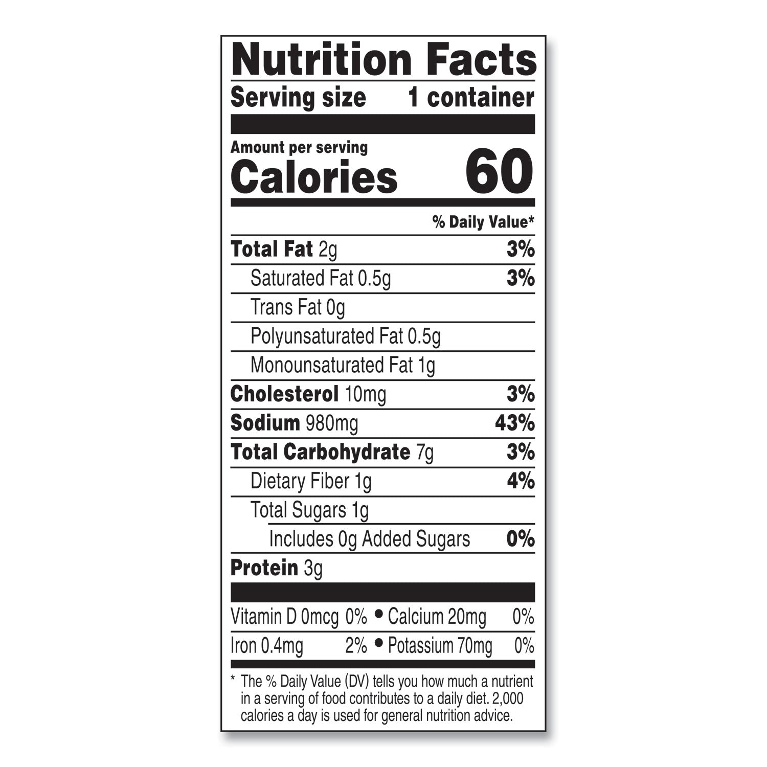 Campbell's® Soup On The Go Chicken with Mini Noodles, 10.75 oz Cup, 8/Carton