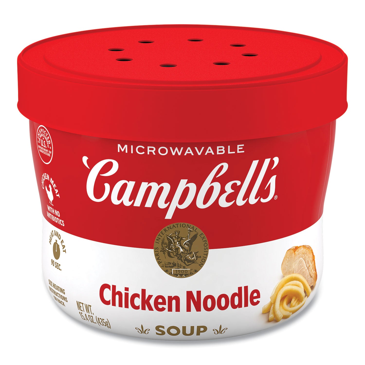 Campbell's® Chicken Noodle, 15.4 oz Bowl, 8/Carton