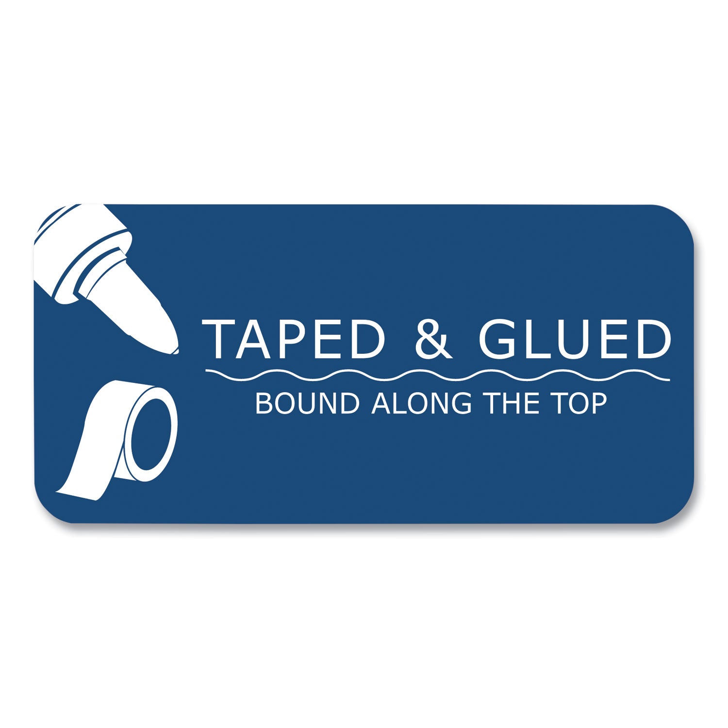 Roaring Spring® Writing Tablet, Wide/Legal Rule, 100 White 6 x 9 Sheets, 48/Carton