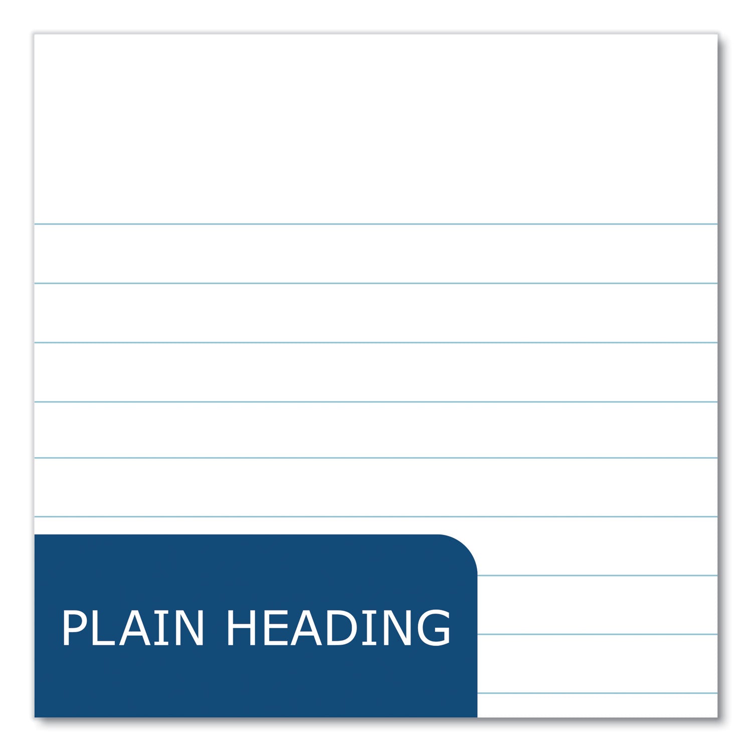 Roaring Spring® New York Exam Paper, 8 x 10, Wide/Legal Rule, 250 Sheets/Pack, 10 Packs/Carton