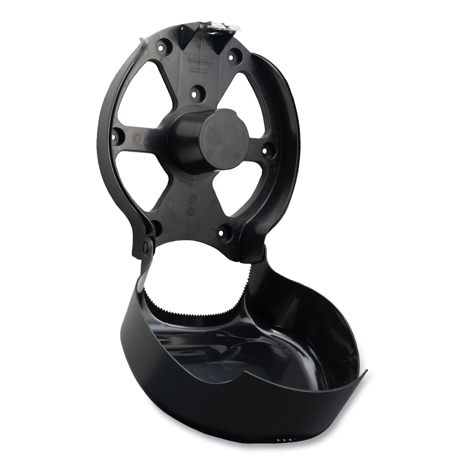 San Jamar® Ecological Green Tissue Dispenser, 16.75 x 5.25 x 12.25, Black