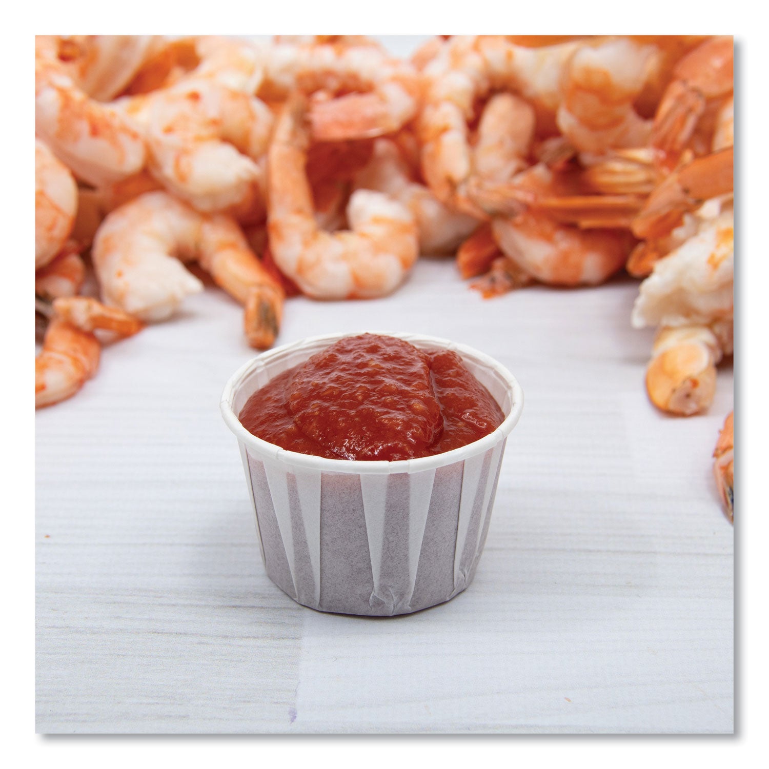 SOLO® Paper Portion Cups, 2 oz, White, 250/Bag, 20 Bags/Carton