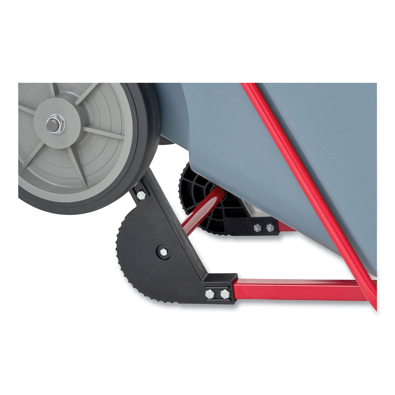 Rubbermaid® Commercial 1 cu yd BRUTE DURATILT Frame Tilt Truck, Heavy Duty, 2,100 lb Capacity, Gray