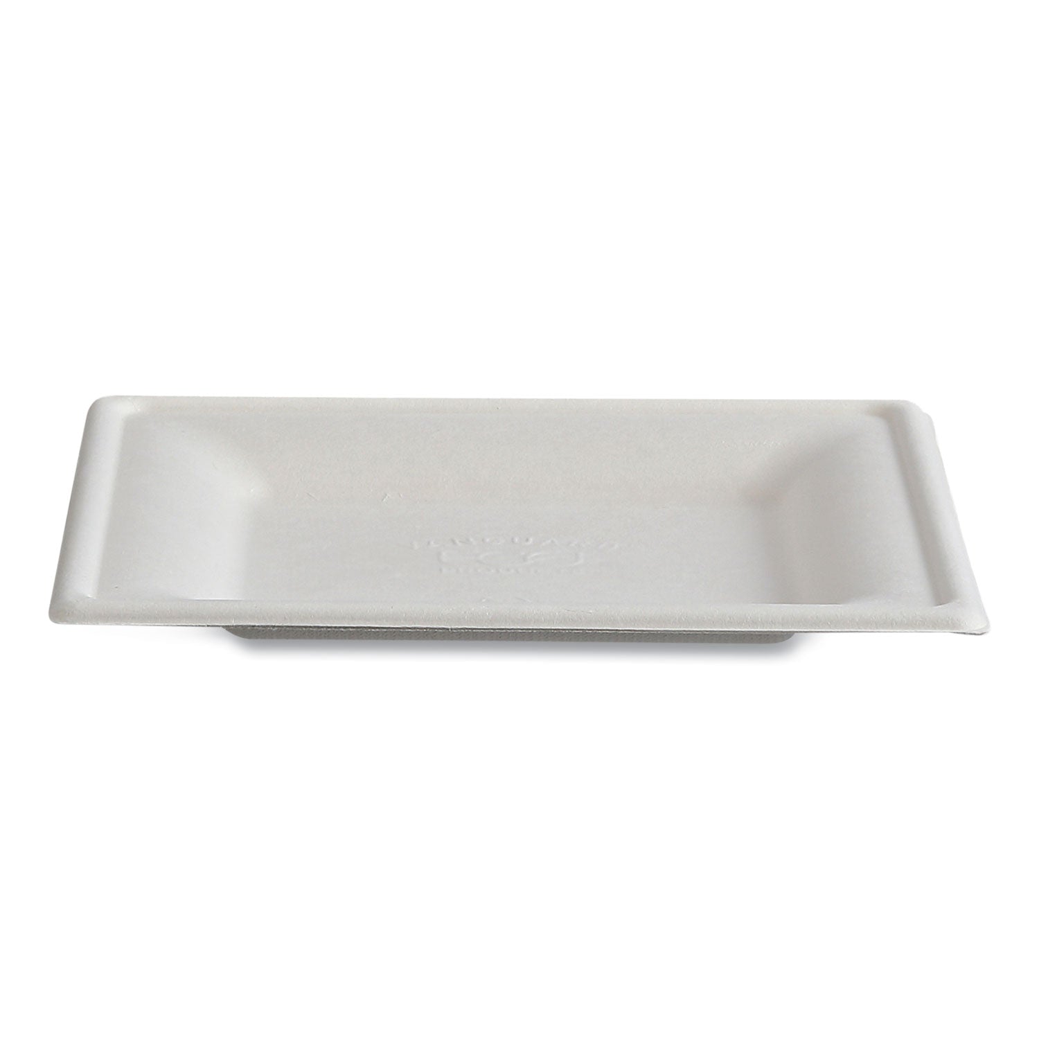 Eco-Products® Vanguard Renewable and Compostable Sugarcane Plates, 6 x 6, White, 500/Carton