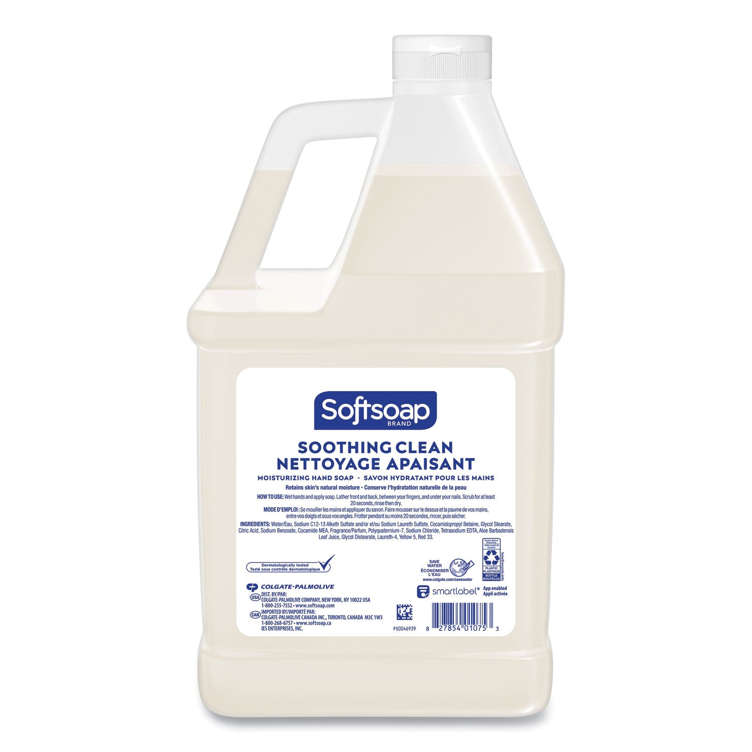 Softsoap® Liquid Hand Soap Refill with Aloe, Aloe Vera Fresh Scent, 1 gal