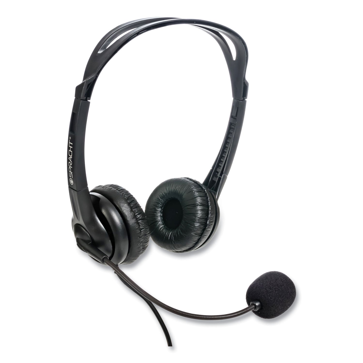 Spracht ZuM3500 Binaural Over The Head USB Headset, Black