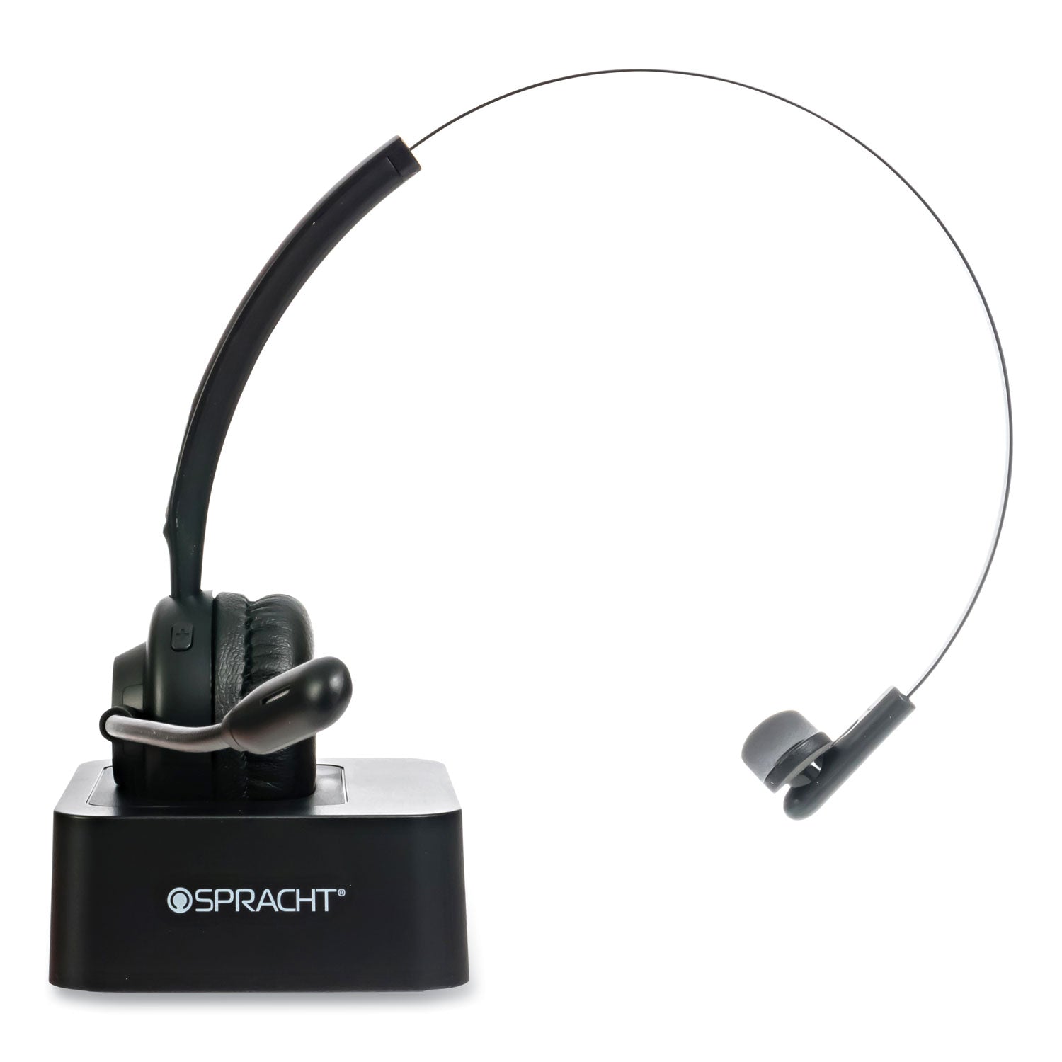 Spracht ZuM BT Mobile Office Monaural Over The Head Headset, Black