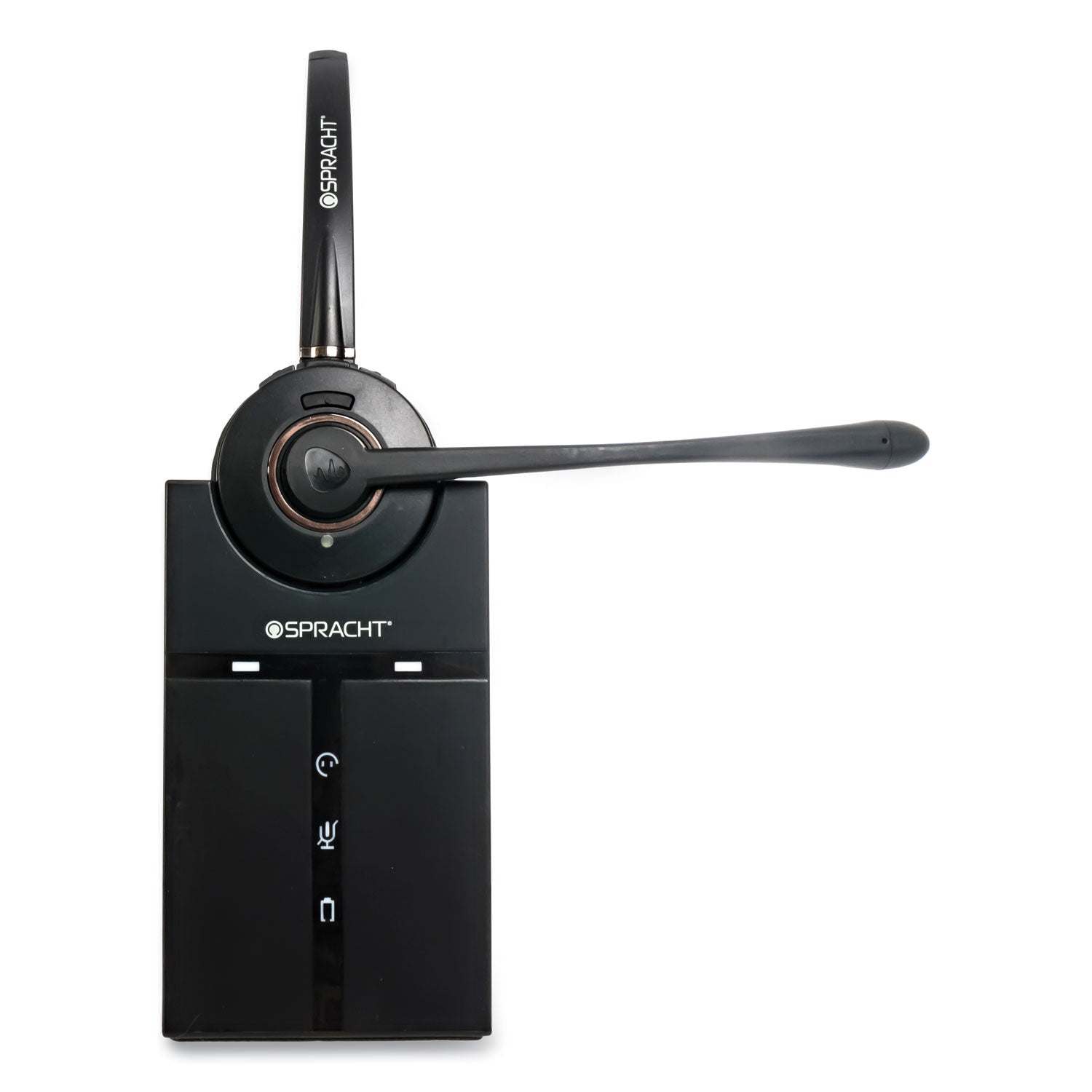 Spracht ZuM Maestro DECT Monaural Over The Head Headset, Black