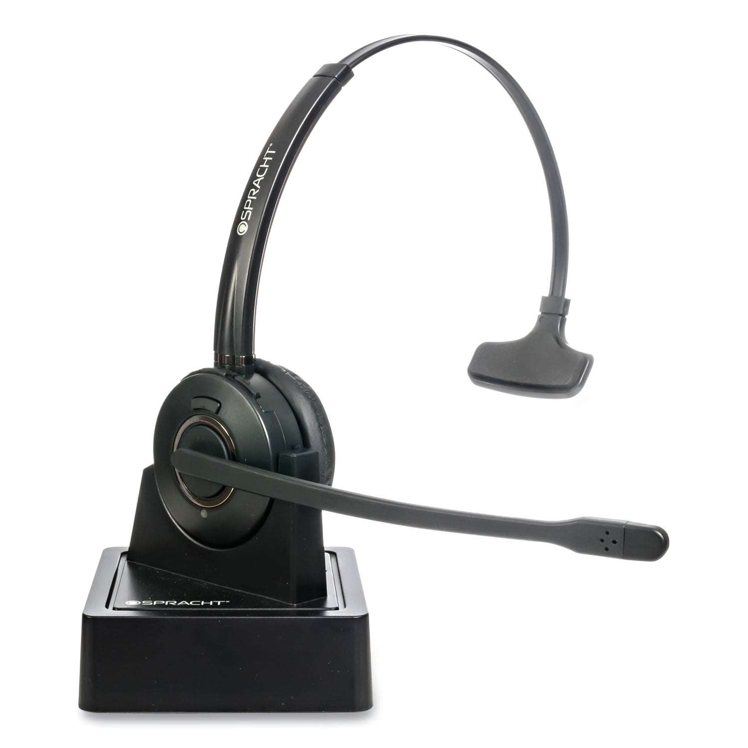 Spracht ZuM Maestro Bluetooth Monaural Over The Head Headset, Black