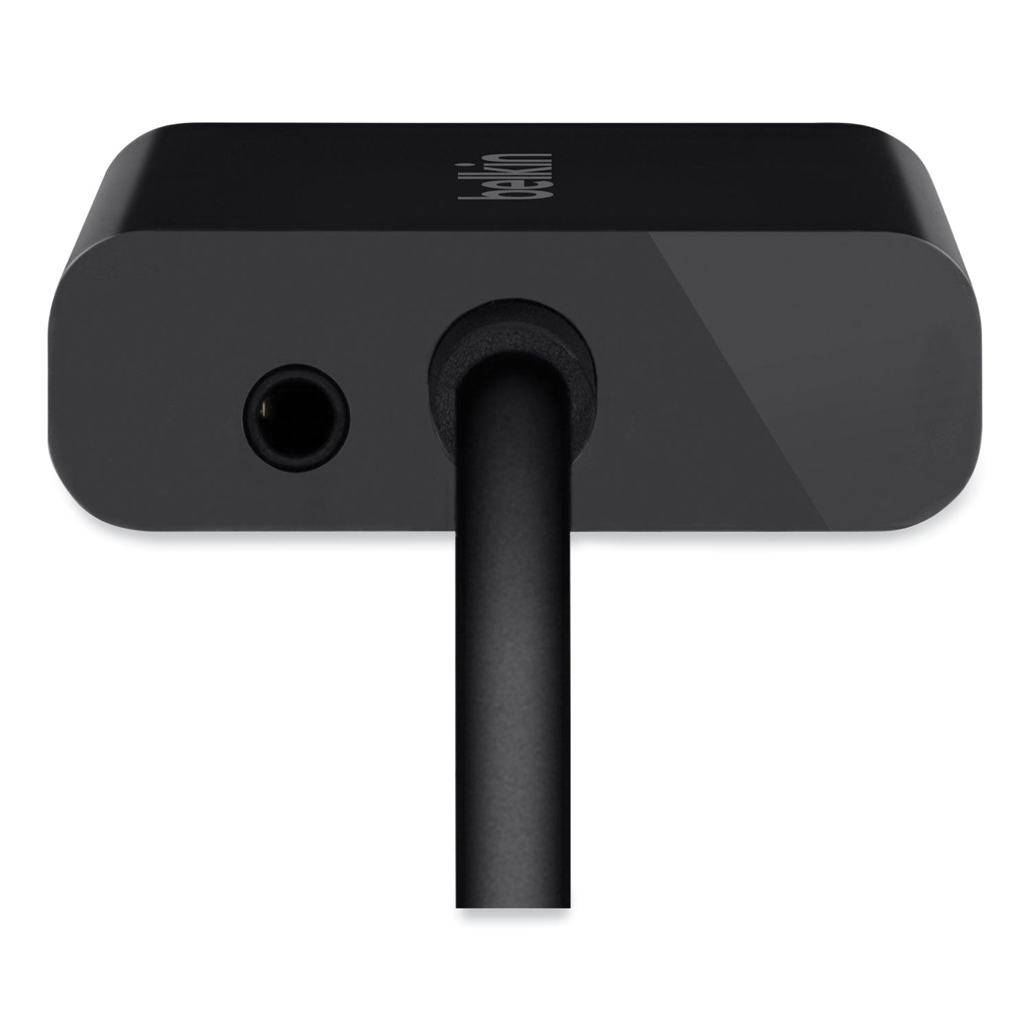 Belkin® HDMI to VGA + 3.5mm Audio Adapter, 5", Black
