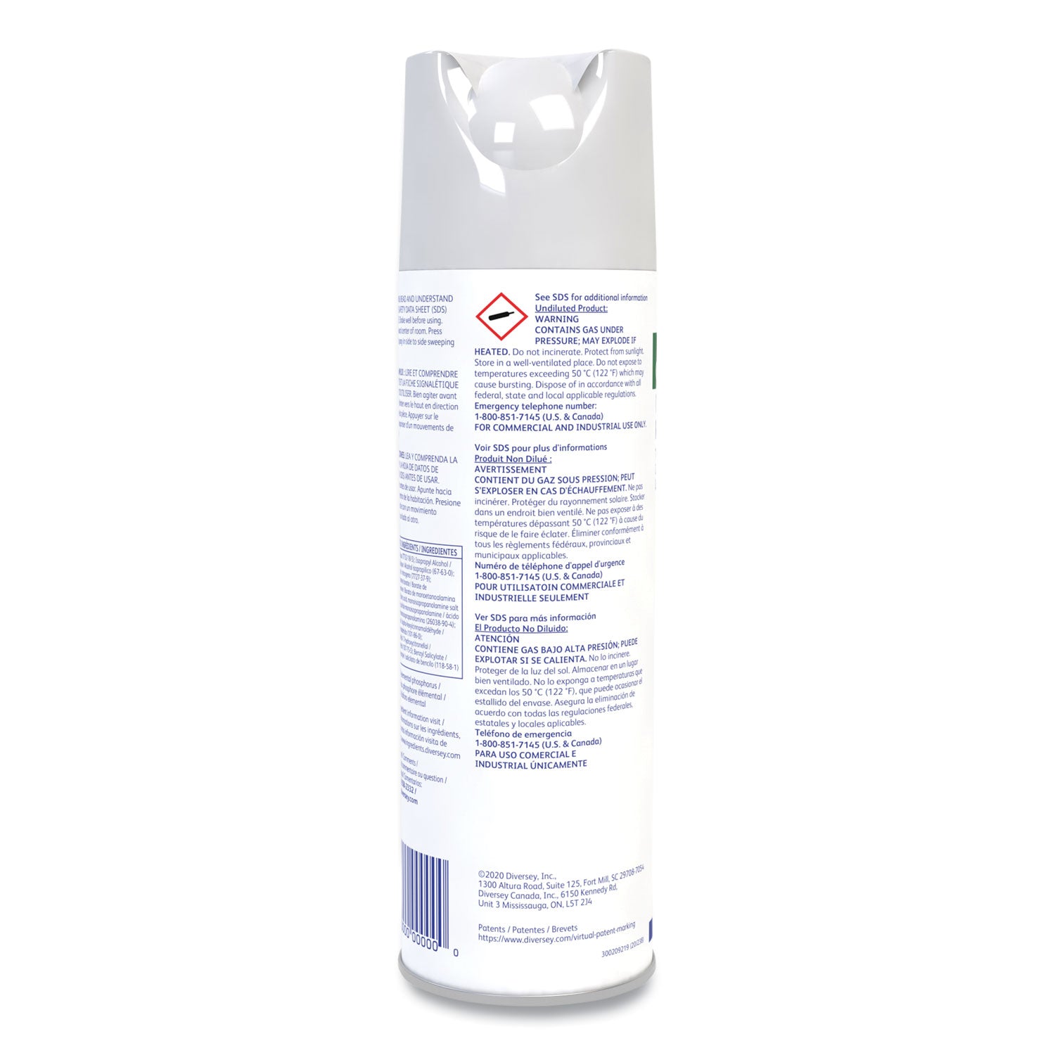 Diversey™ Good Sense Air Freshener, Tuscan Garden, 16 Oz Aerosol Spray, 6/carton