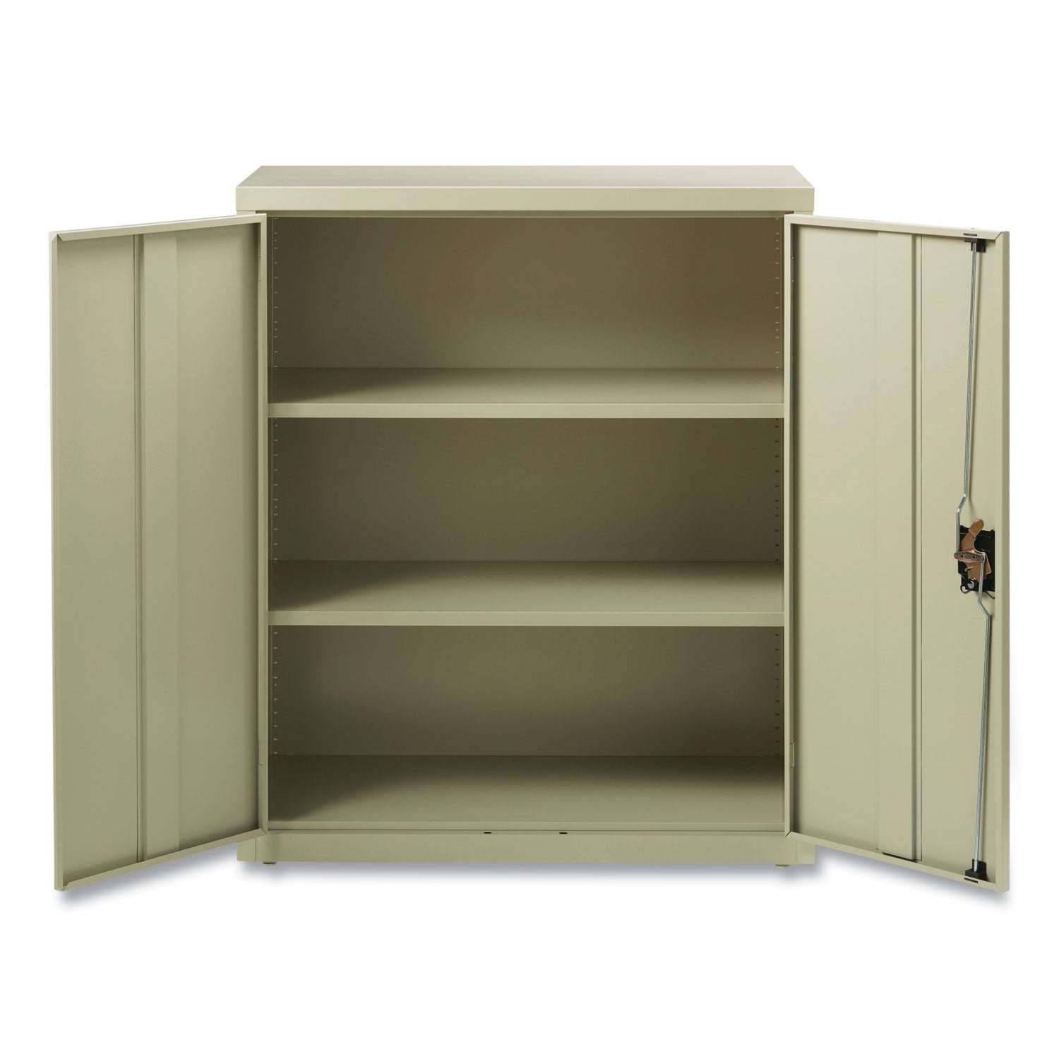 Alera® Economy Assembled Storage Cabinets, 3 Shelves, 36" x 18" x 42", Putty