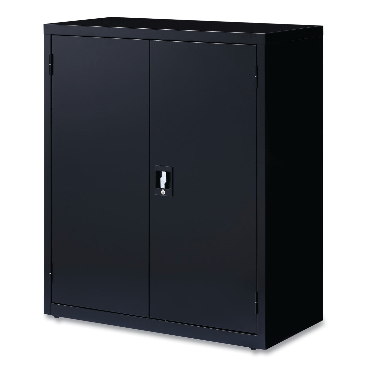 Alera® Economy Assembled Storage Cabinets, 3 Shelves, 36" x 18" x 42", Black