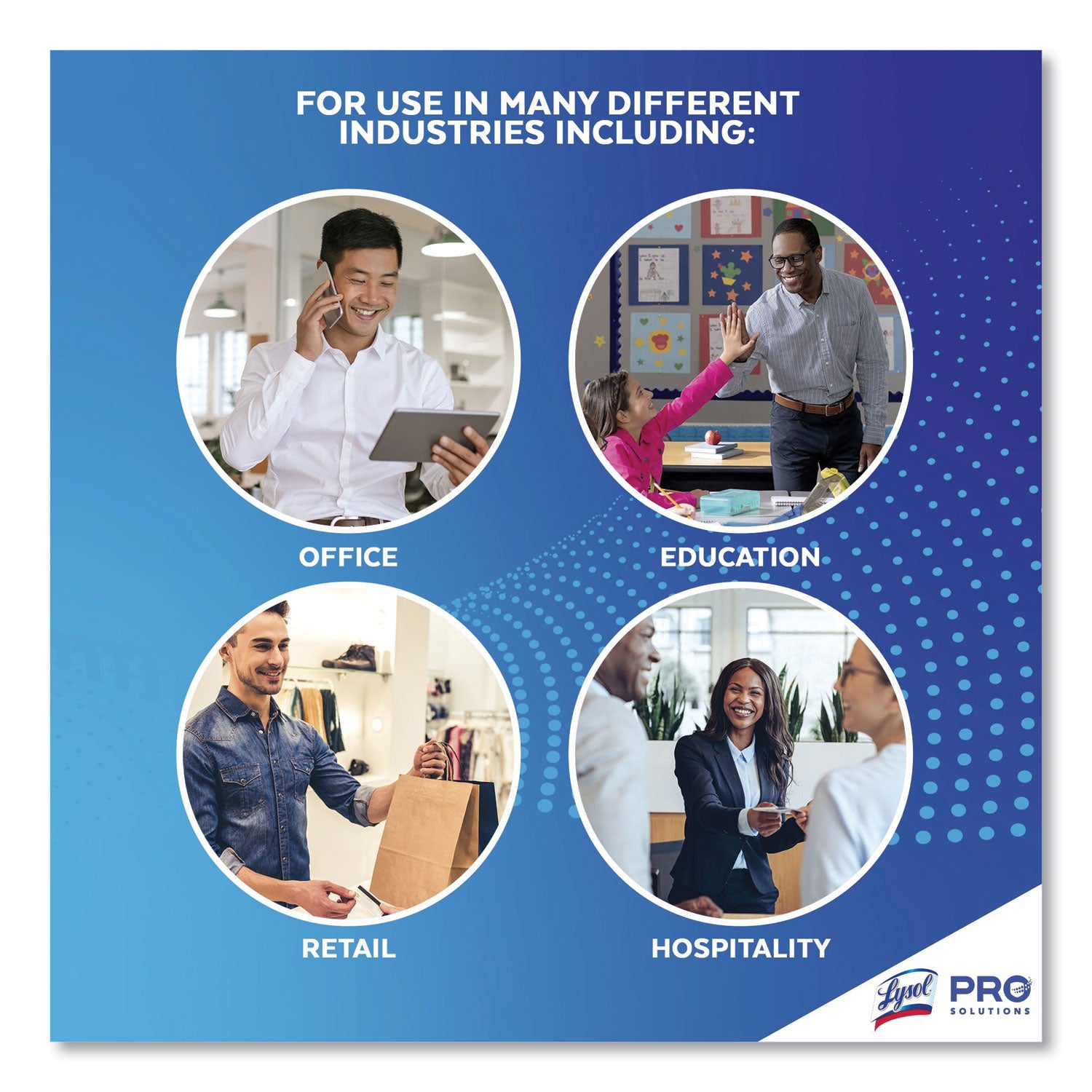 LYSOL® Brand Disinfecting Wipes Flatpacks, 1-Ply, 6.69 x 7.87, Lemon and Lime Blossom, White, 15 Wipes/Flat Pack, 24 Flat Packs/Carton