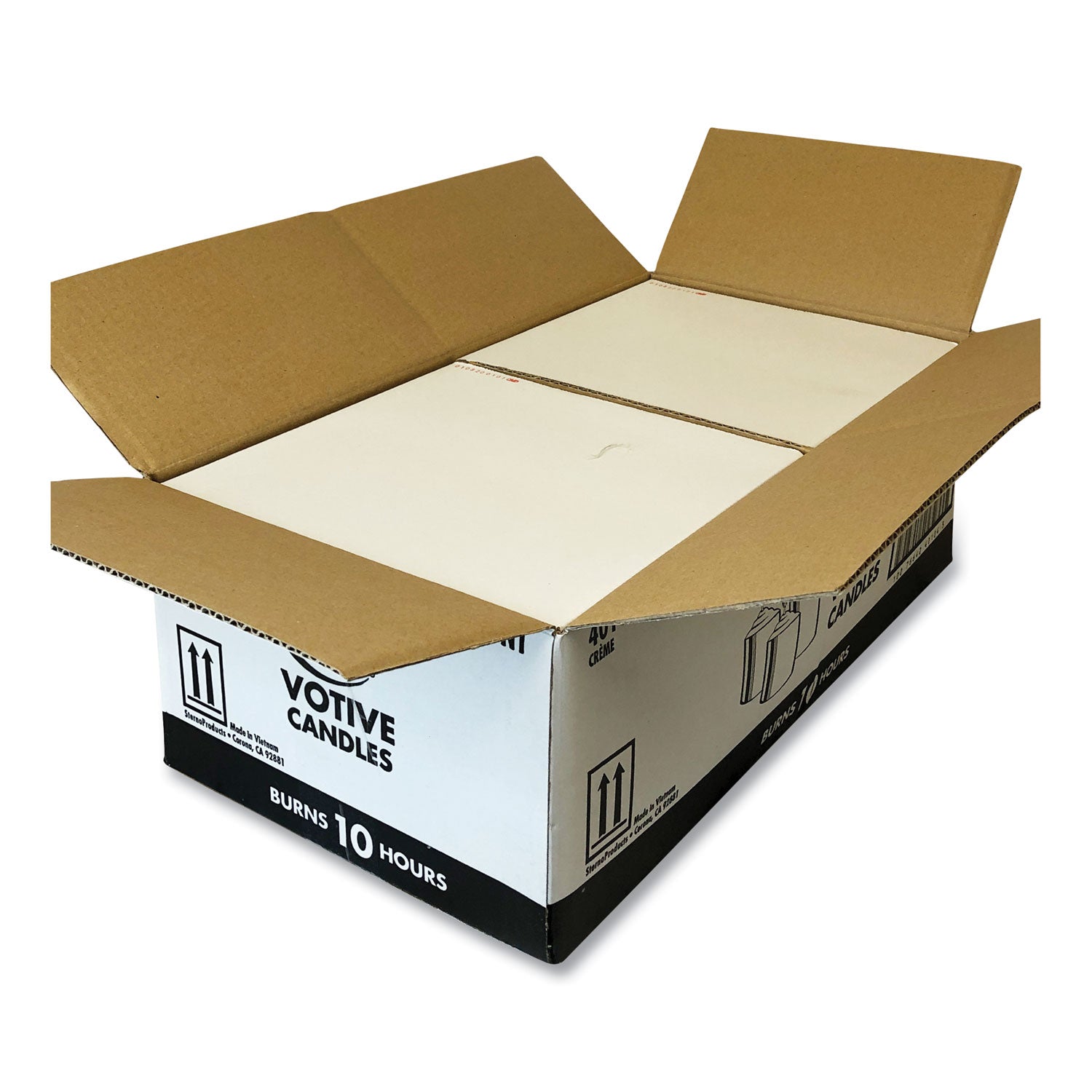 Sterno® Food Warmer Votive Candles, 10 Hour Burn, 1.46"d X 1.33'h, White, 288/carton