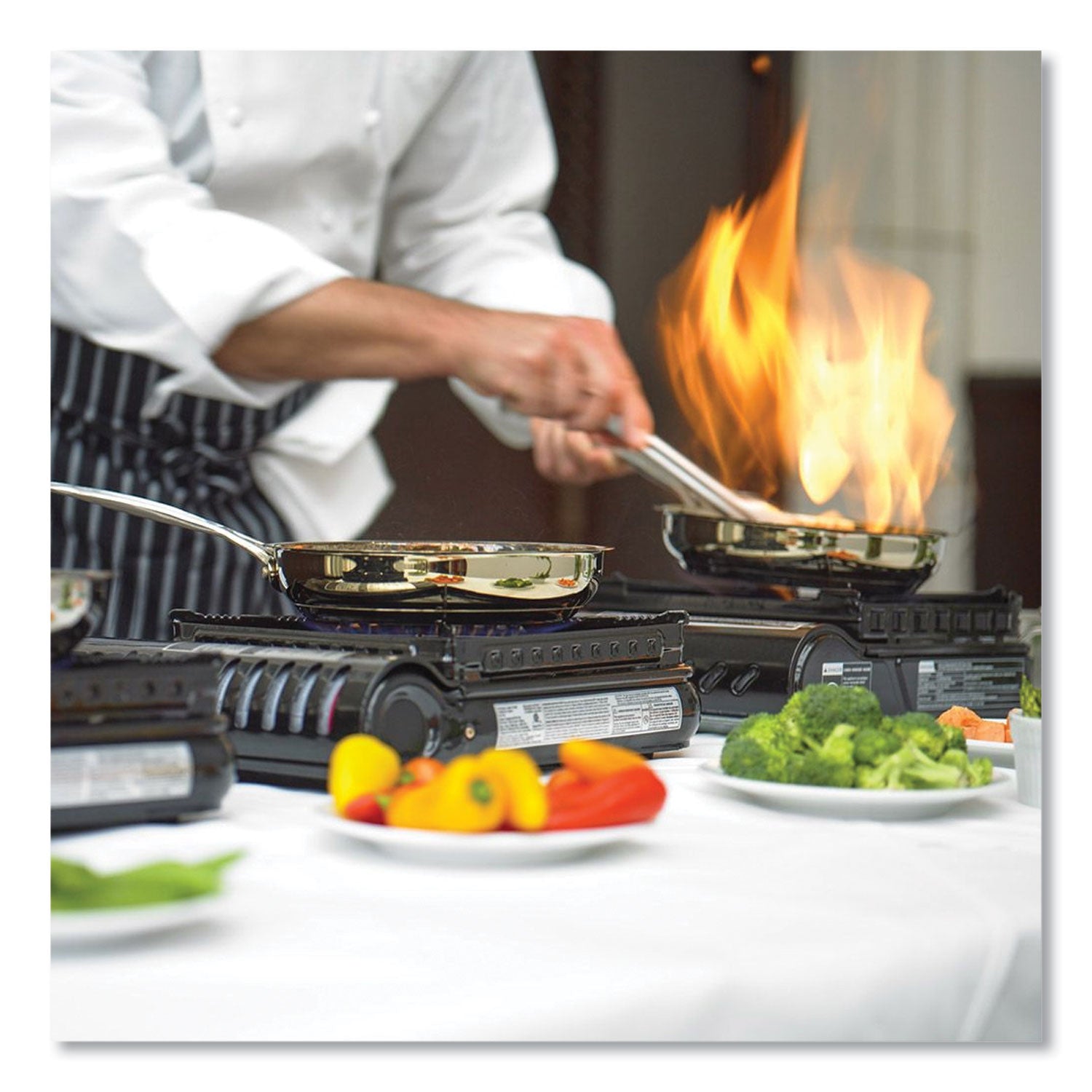 Sterno® Butane Stoves, 15,000 Btu, Piezoelectric Ignition, 13 X 11 X 3.75