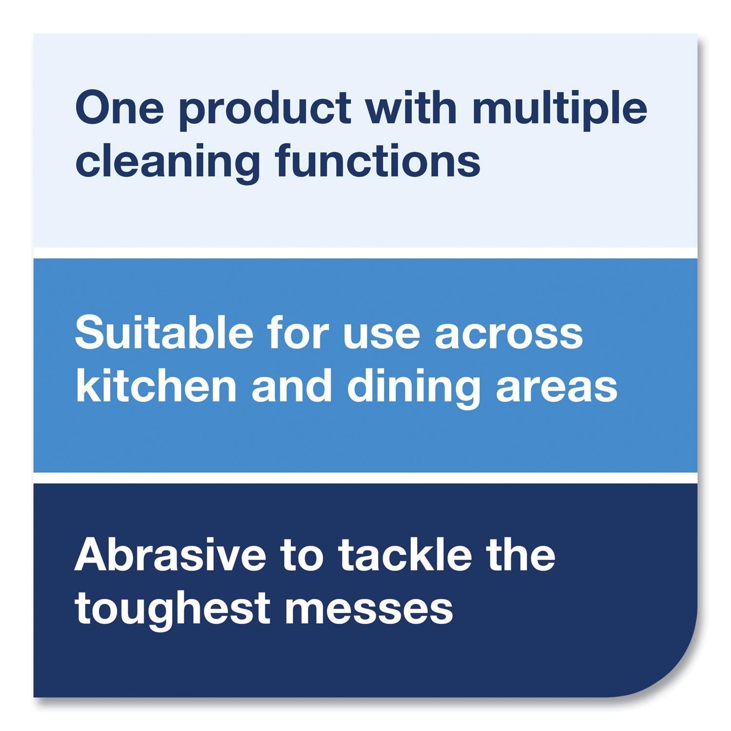 Tork® 2 in 1 Wiper, 1-Ply, 13" x 21", White, 120/Carton