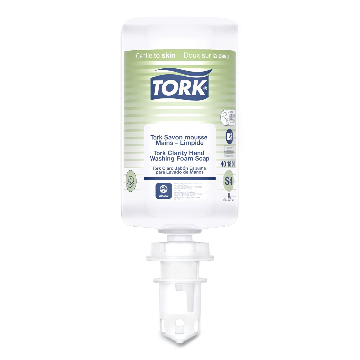 Tork® Clarity Hand Soap Refill, Unscented, 1 L, 6/Carton