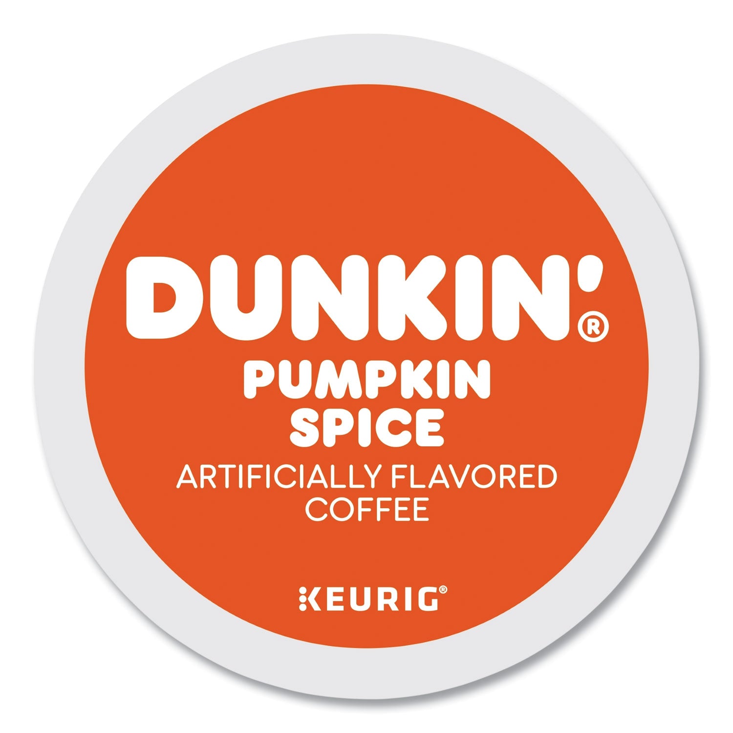 Dunkin'® K-Cup Pods, Pumpkin Spice, 22/box