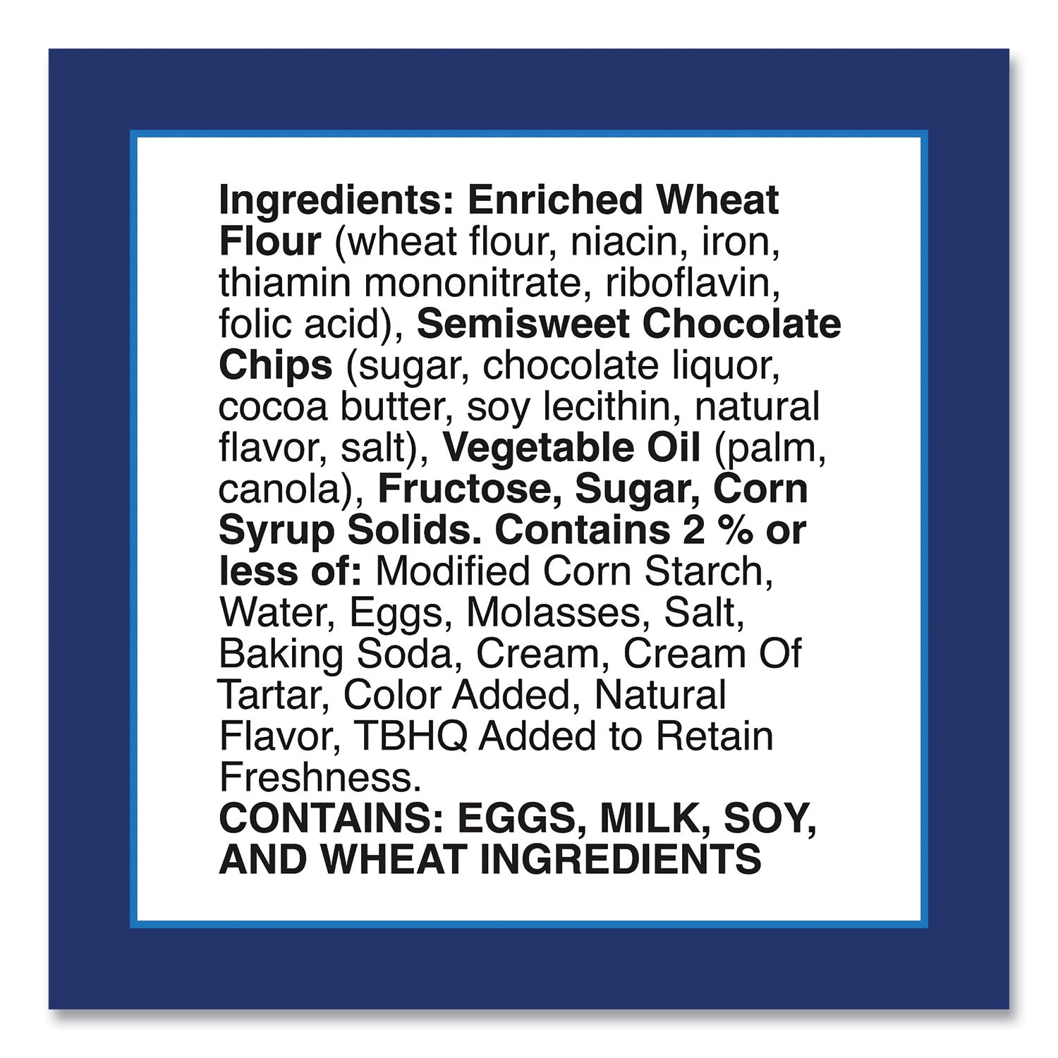 Pillsbury Soft Baked Mini Chocolate Chip Cookies, 1.5 oz Pouch, 28/Pack