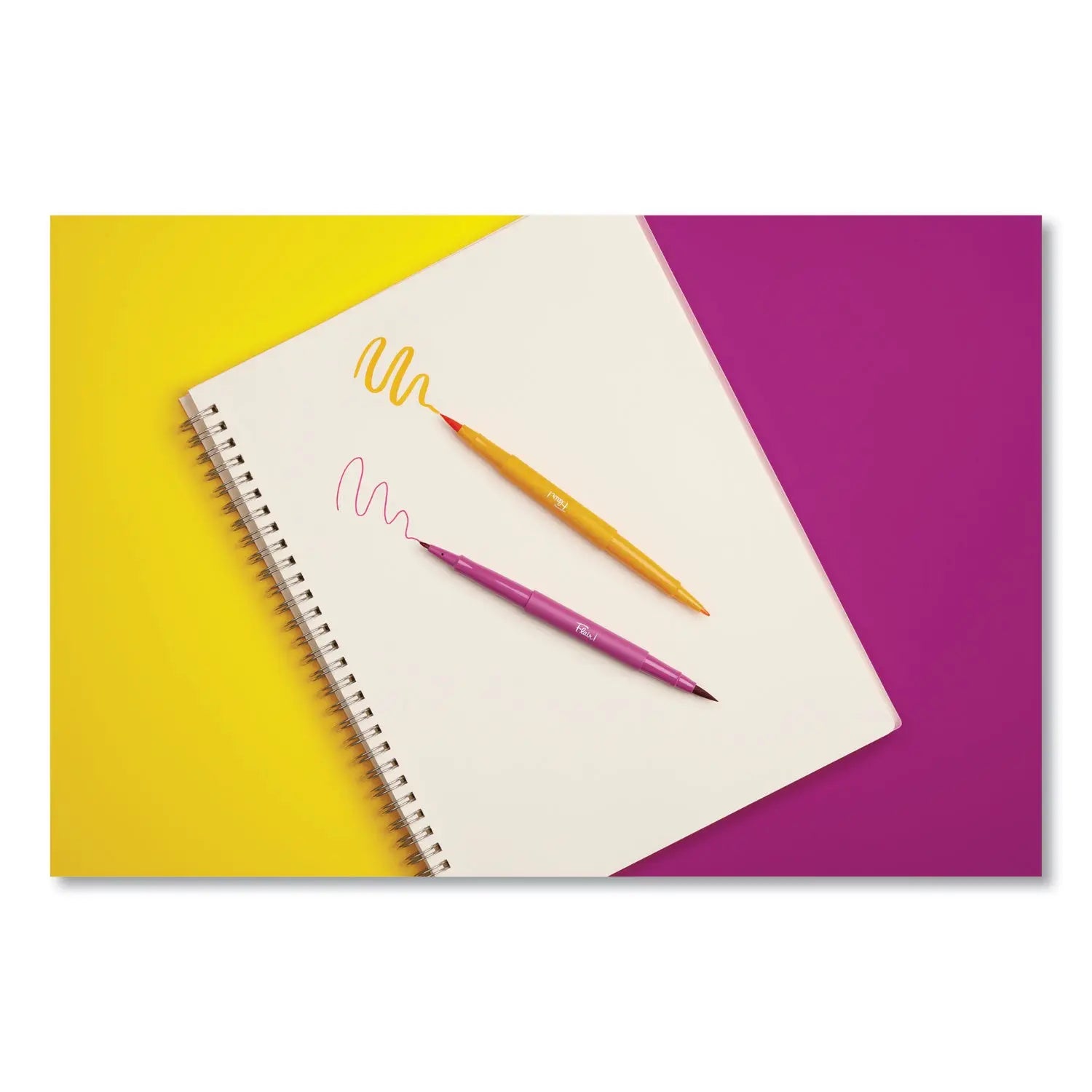 Flair Duo Felt Tip Porous Point Pen, Stick, Medium 0.7 mm, Assorted Ink and Barrel Colors, 16/Pack Paper Mate® Flipcost