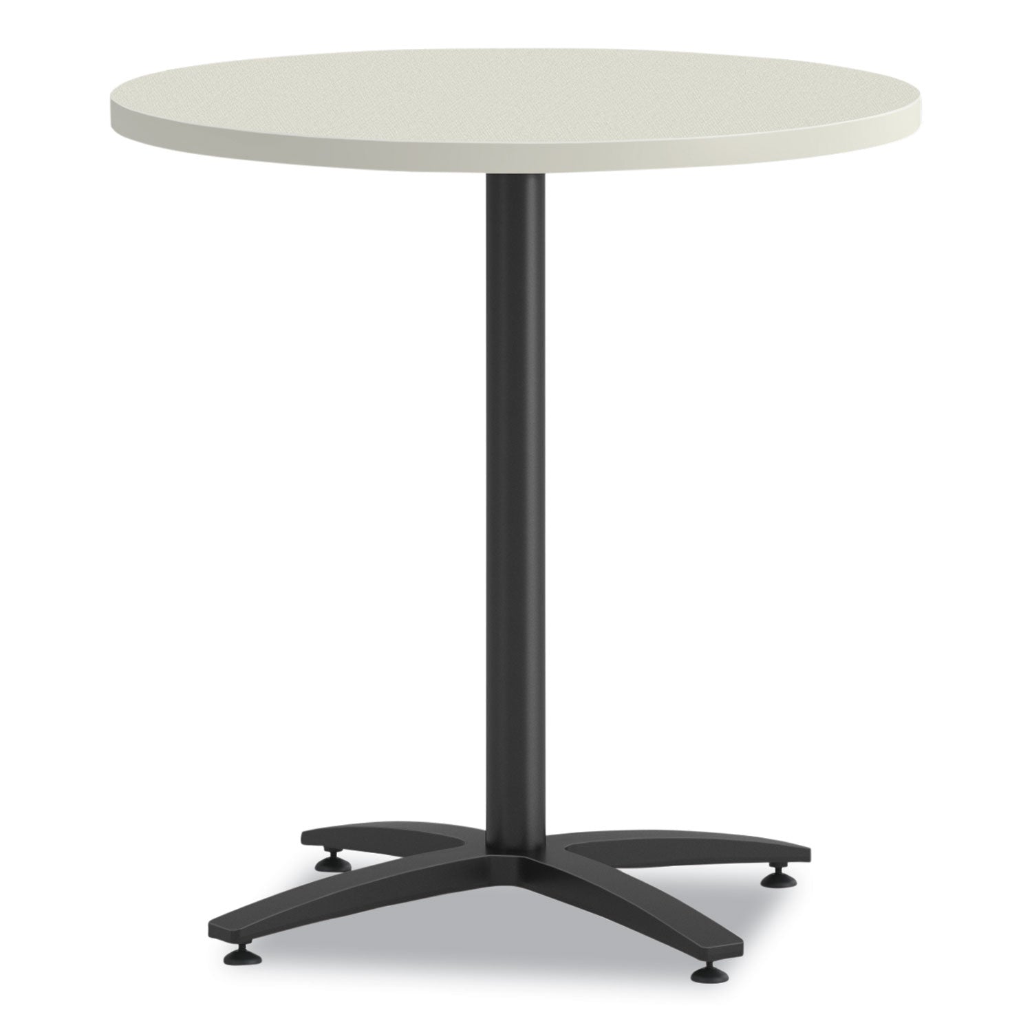 HON® Between Round Table Top, 30" Diameter, Silver Mesh