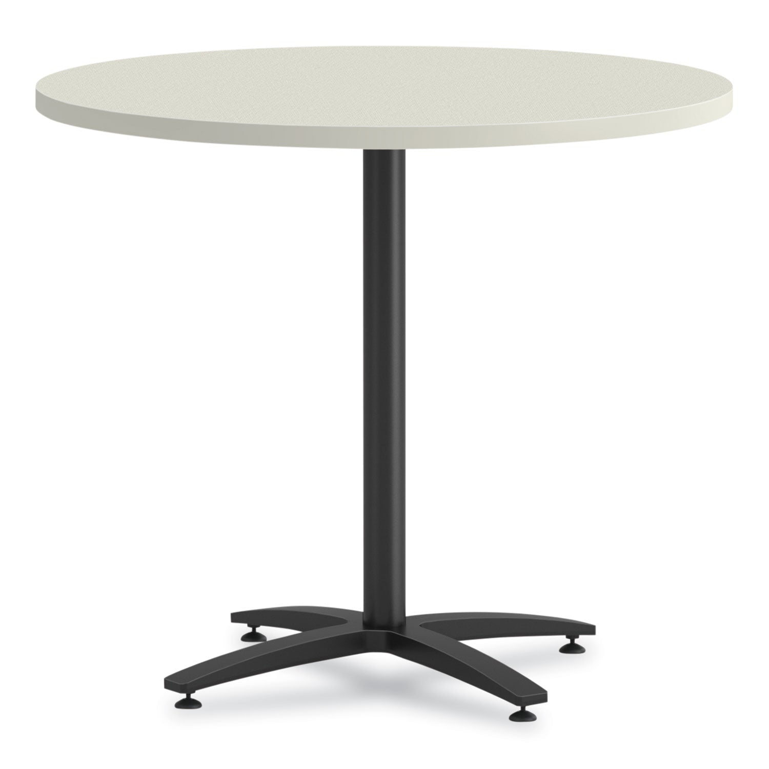 HON® Between Round Table Top, 36" Diameter, Silver Mesh