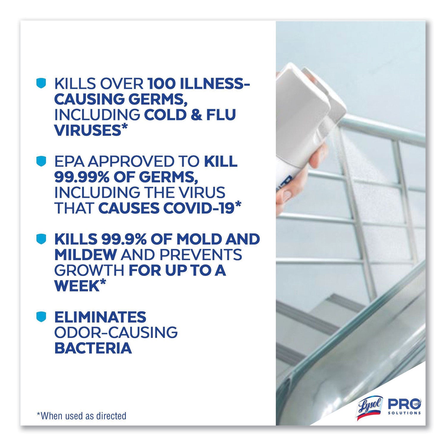 Professional LYSOL® Brand Disinfectant Spray, Fresh, 19 Oz Aerosol Spray