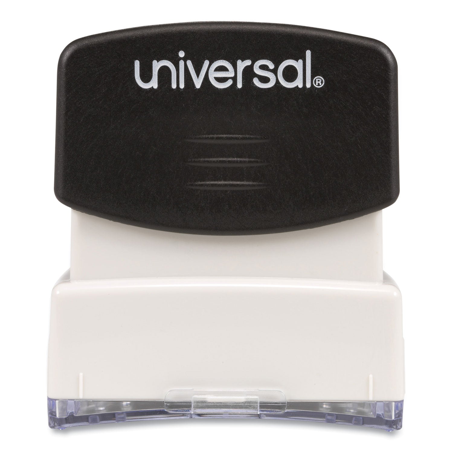 Universal® Message Stamp, Original, Pre-Inked One-Color, Blue