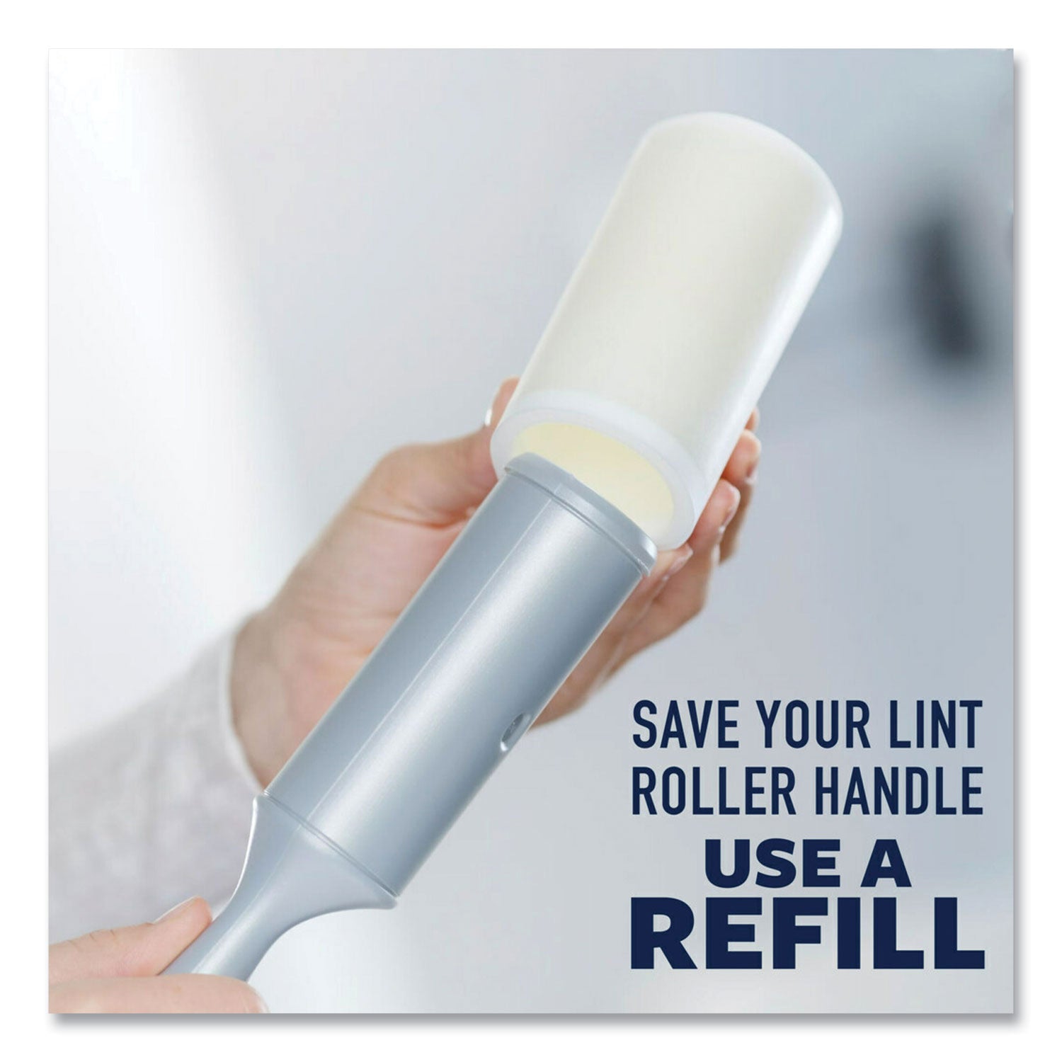 Scotch-Brite™ Lint Roller Refill Roll, 70 Sheets/Roll, 2/Pack