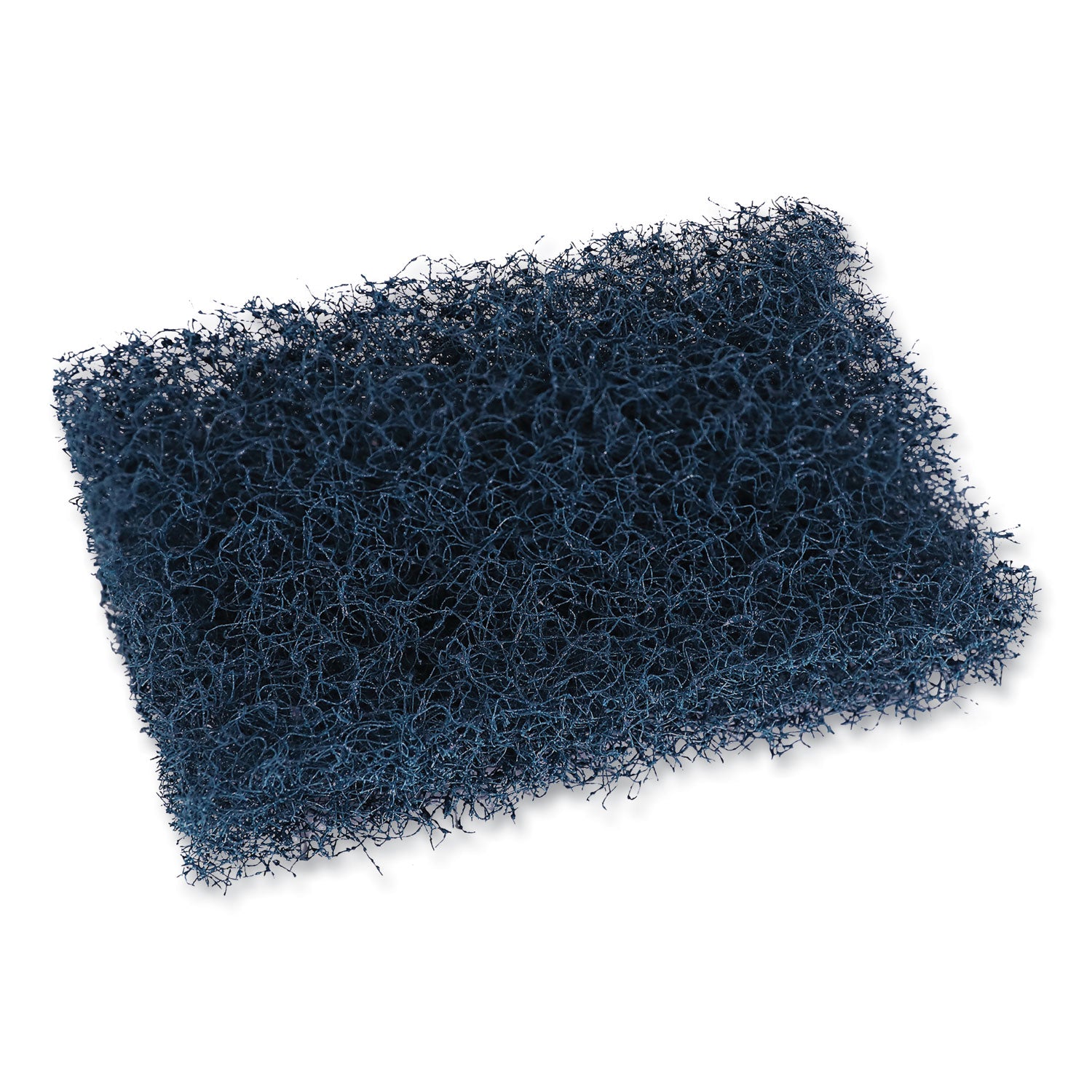 Boardwalk® Extra Heavy-Duty Scouring Pad, 3.5 x 5, Dark Blue, 20/Carton