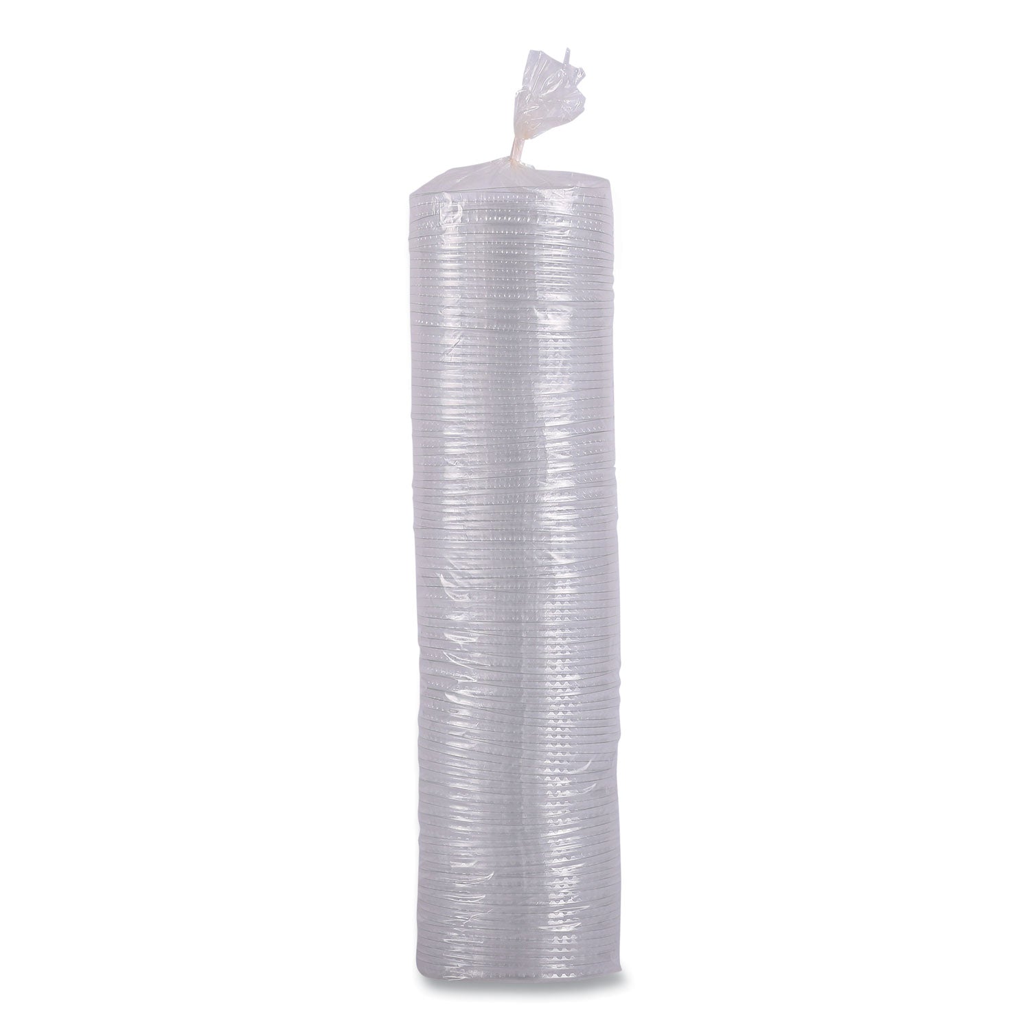 Boardwalk® PET Cold Cup Lids, Fits 14 oz to 24 oz Cold Cups, Plastic, Clear, 100/Sleeve, 10 Sleeves/Carton