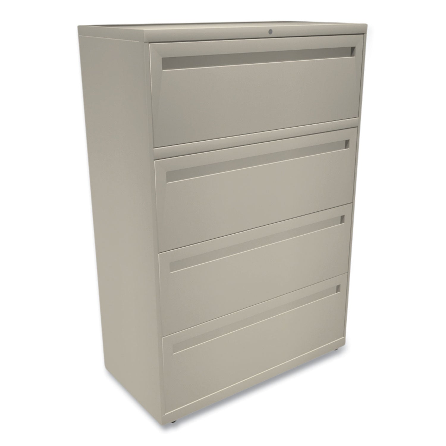 HON® Brigade 700 Series Lateral File, 4 Legal/letter-Size File Drawers, Putty, 36" X 18" X 52.5"