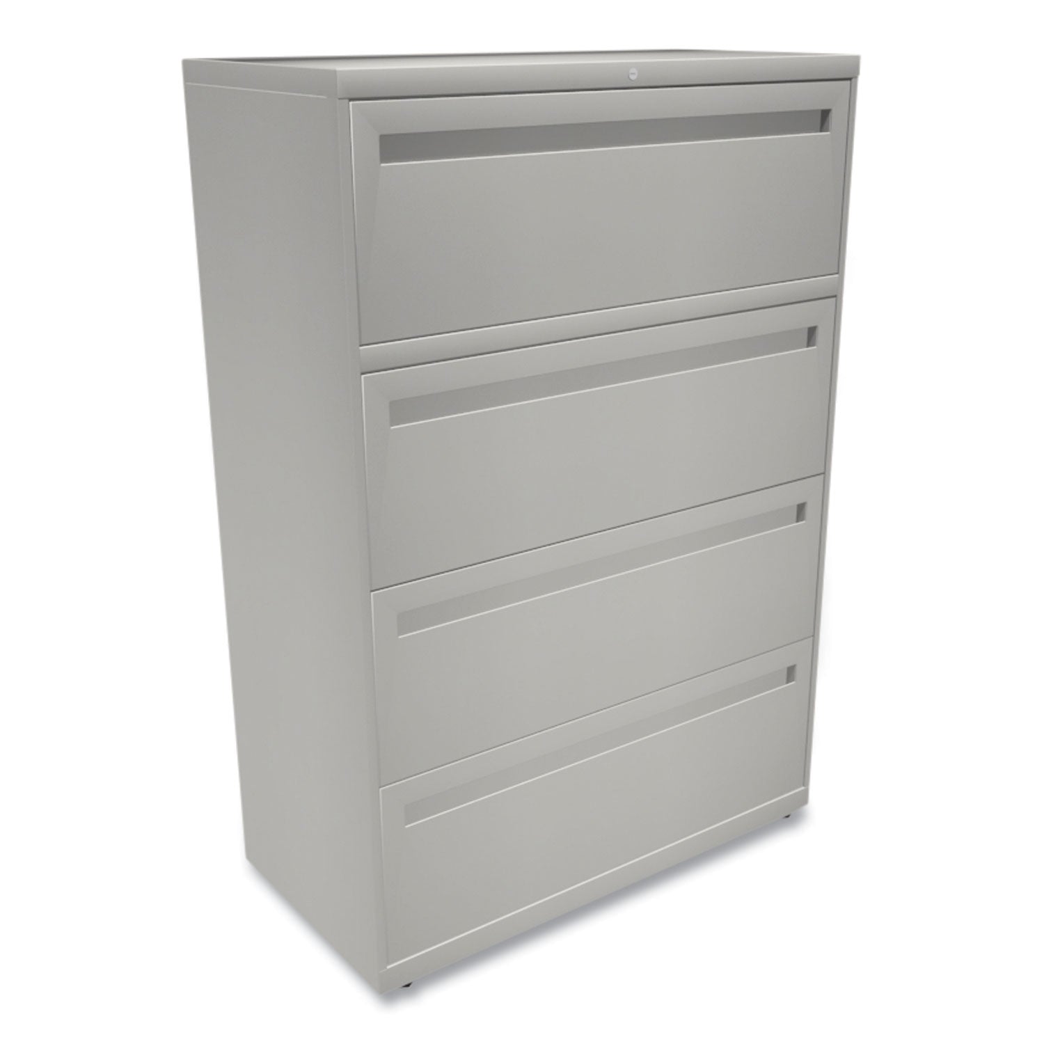 HON® Brigade 700 Series Lateral File, 4 Legal/letter-Size File Drawers, Light Gray, 36" X 18" X 52.5"