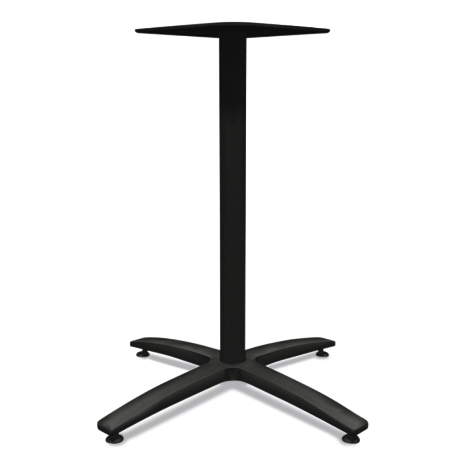 HON® Between Seated-Height X-Base for 30" to 36" Table Tops, 26.18w x 29.57h, Black