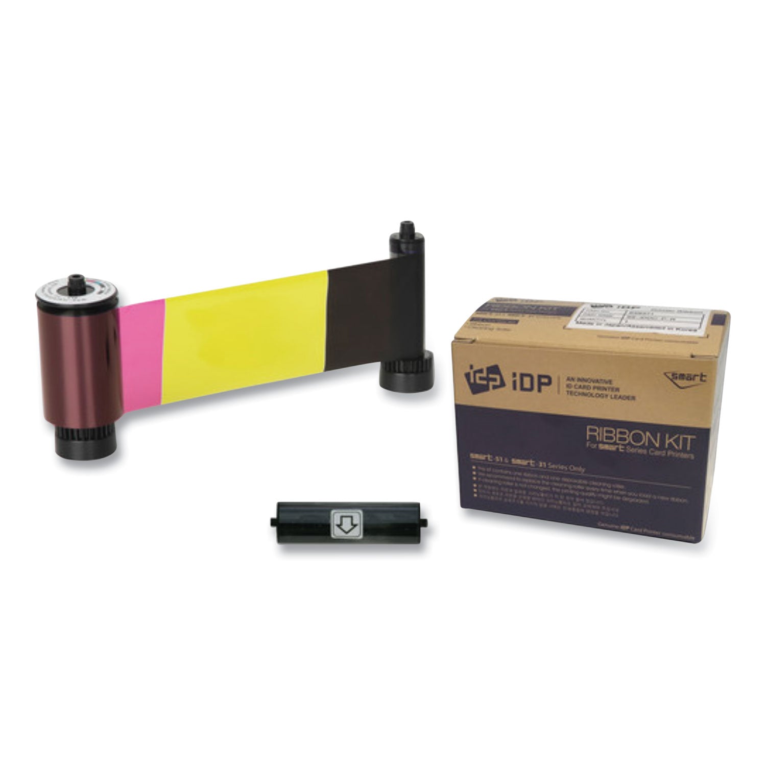 SICURIX® 38311 Full Color ID Card Printer Ribbon, Dark Gray