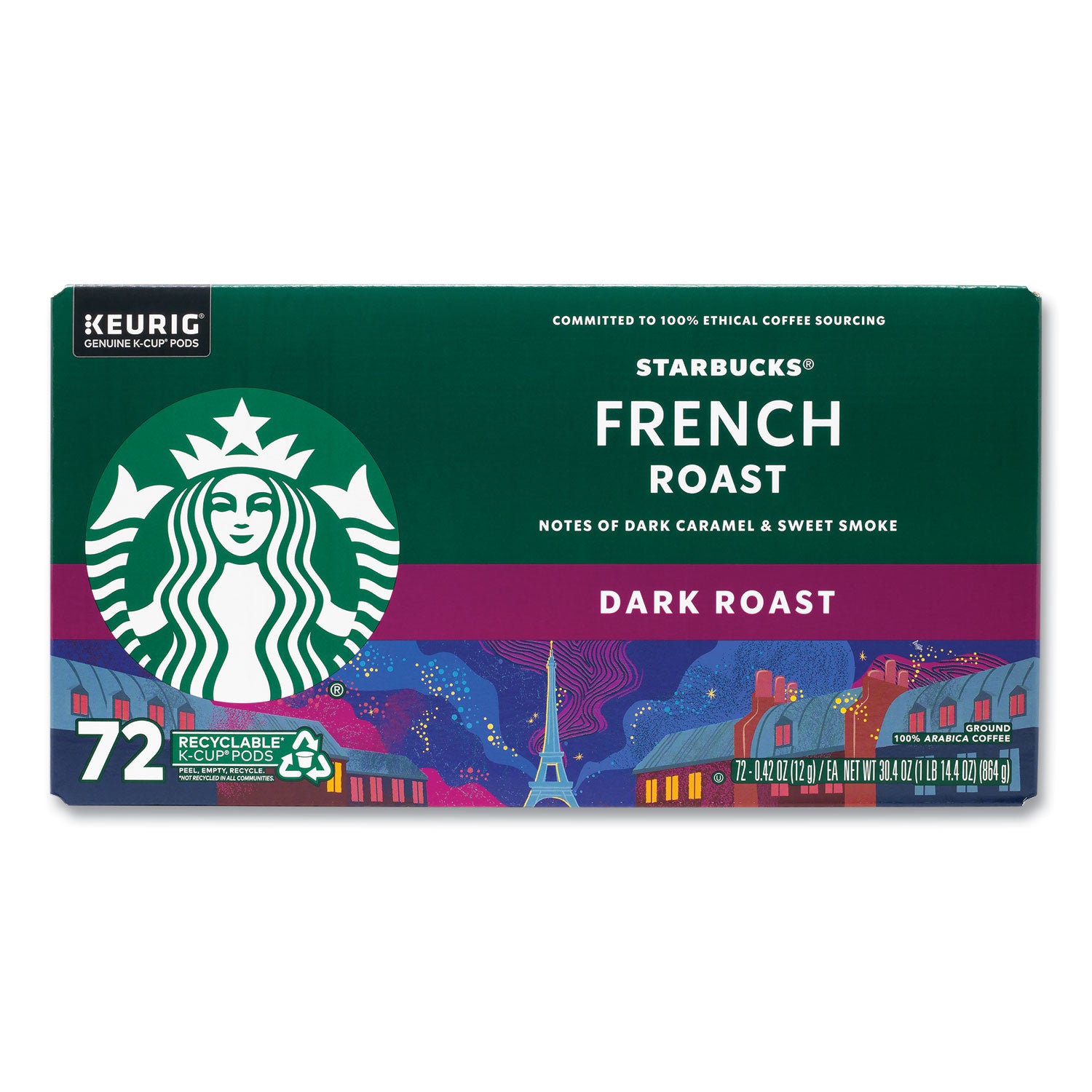 Starbucks® French Roast K-Cups, 72/Carton