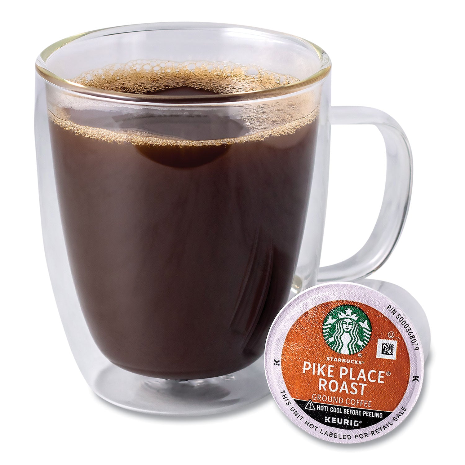 Starbucks® Pike Place Coffee K-Cups, Pike Place Roast, 72/Carton