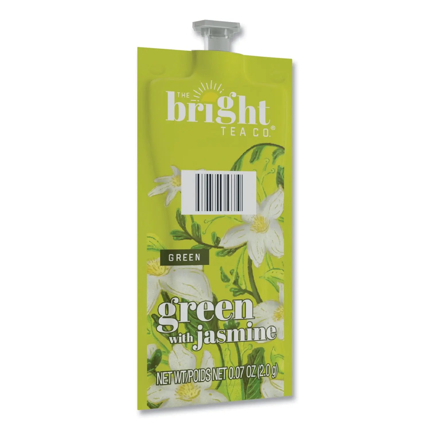 The Bright Tea Co. Green with Jasmine Tea Freshpack, Green with Jasmine, 0.07 oz Pouch, 100/Carton FLAVIA® Flipcost