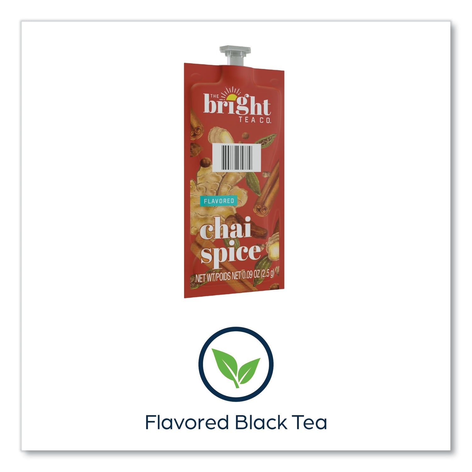 FLAVIA® The Bright Tea Co. Chai Spice Black Tea Freshpack, 100/Carton