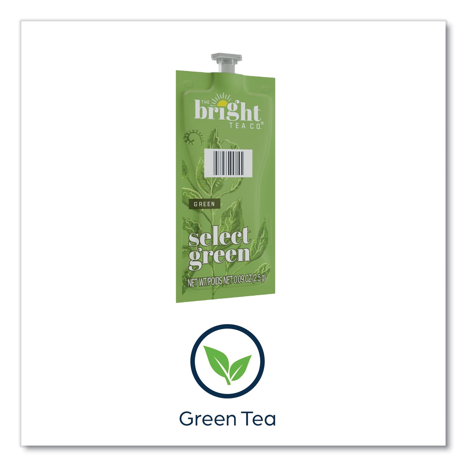 FLAVIA® The Bright Tea Co. Select Green Tea Freshpack, 100/Carton